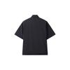 Customellow Black Toray Woven Half Shirt Cwsam25304bkx
