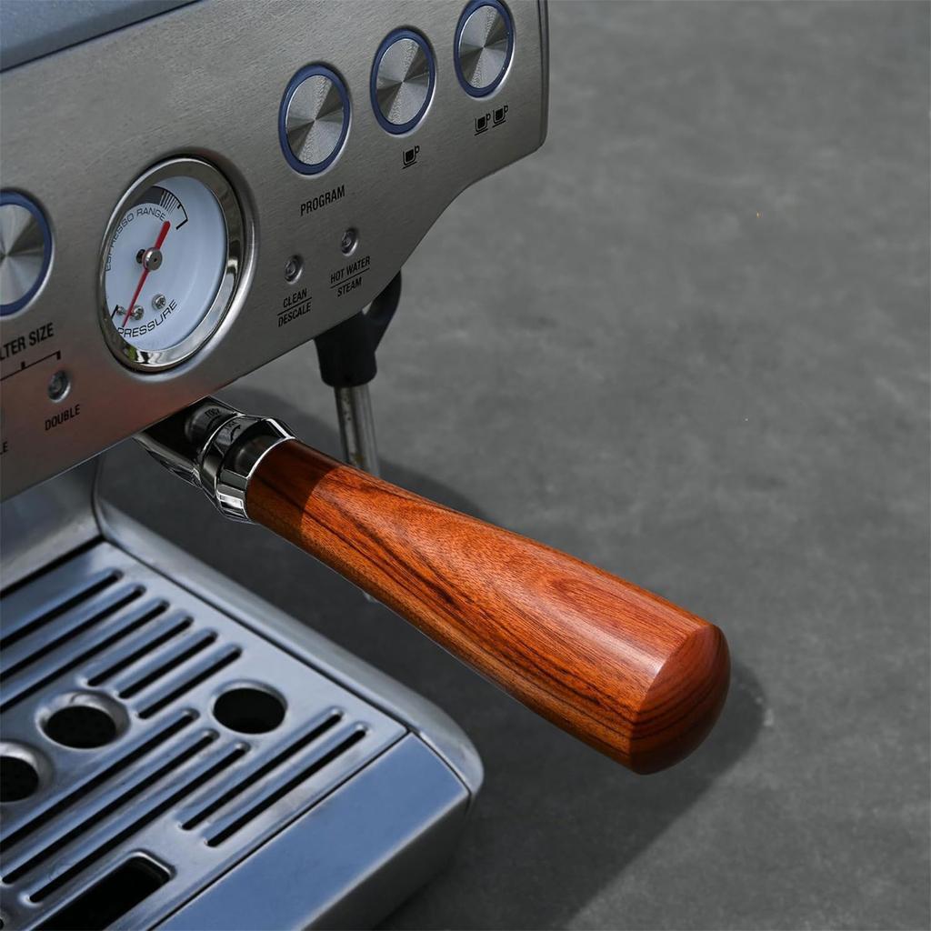 54mm Bottomless Portafilter Replacement for BES870XL 870BSXL Portafilter Stainless Steel Portafilter Bottomless Espresso