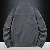 Autumn and Winter New Men's Double-sided Thickened Jacket Middle-aged and Young People Stand-up Collar Loose Large-size Top
