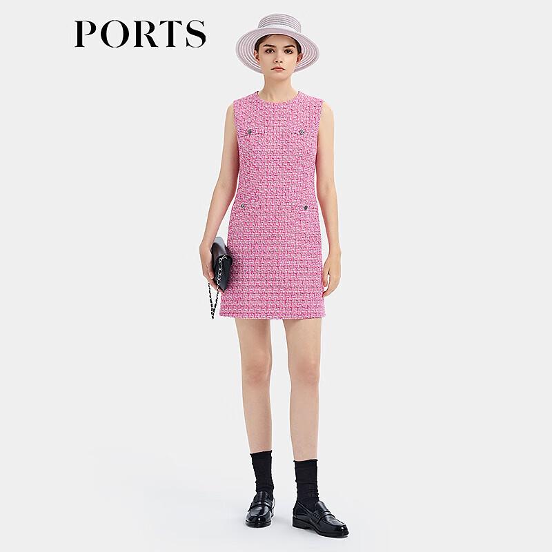 PORTS Women's Delicate Tweed Sleeveless Dress