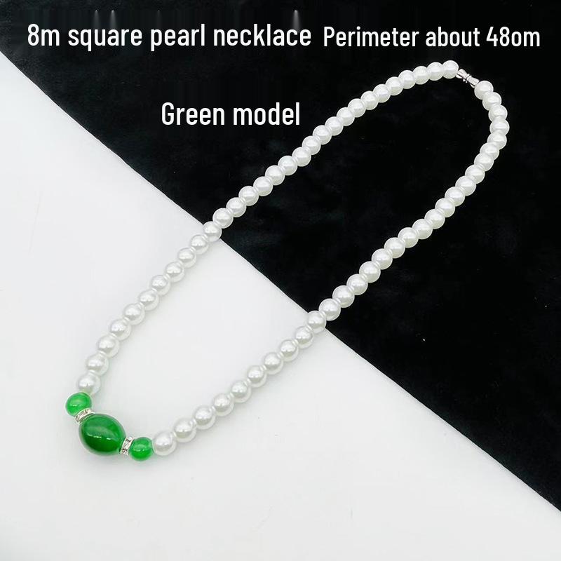 Natural White Hetian Jade Bead Bracelet Necklace: Unisex Buddhist Rosary In Welfare Style