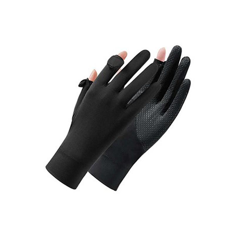 Prodyšné rukavice proti UV záření Dámské Protiskluzové Tenké Opalovací krém Letní Venkovní Cyklistika Řízení Rychleschnoucí Pratelné