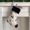 20 Inch Christmas Stockings Furry Christmas Gift Bag Christmas Socks Pendant  Farmhouse