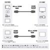 Vodaview Slim Micro HDMI Cable with Booster IC 5.0m 4.5mm Built-in