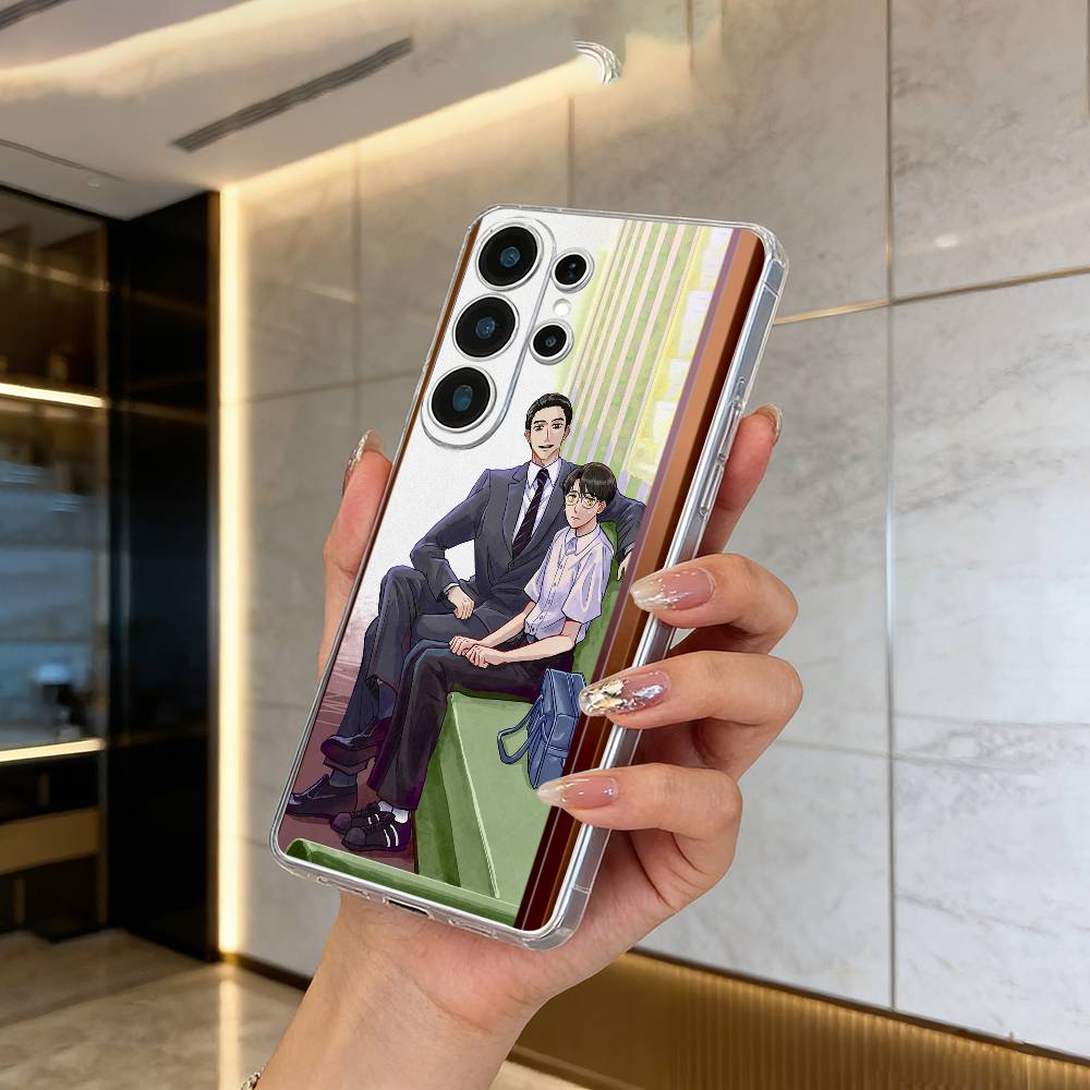 C-Captivated- By -You BL Phone Case For Samsung S25,S24,S21,S22,S23,S30,Ultra,S20,Plus,Fe,Lite Transparent Cover