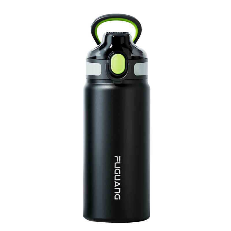 Fuguang 316L Stainless Steel Insulated Straw Water Bottle