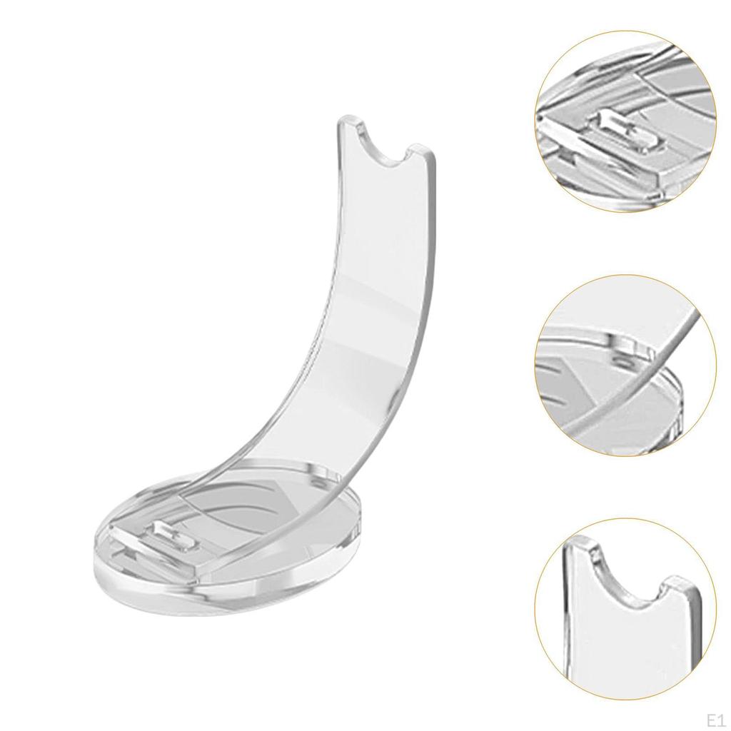 Acrylic Pen Display Stand Makeup Brush Rack Multifunctional Accessory Single Holder