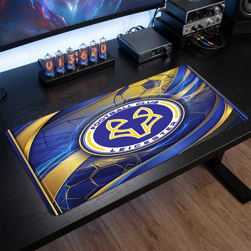 Leicester City Football Print Large Mouse Pad, Anti-Slip Extended Gaming Desk Mat for Office Home