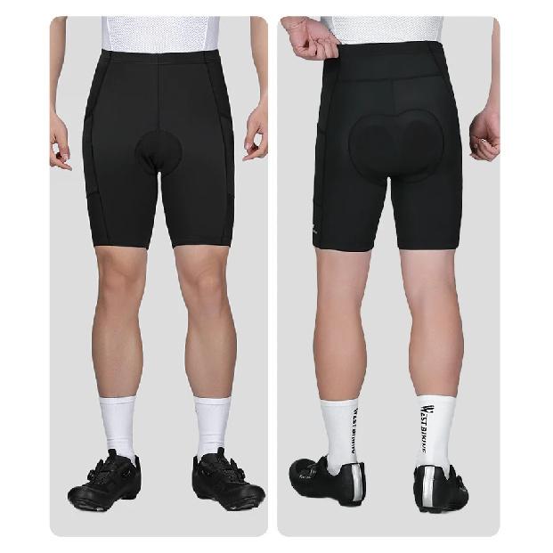 WEST BIKING Men's Cycling Shorts Breathable Sport Compression Elastic Tights Outdoor Sports Motorcycle Short Pants Equipment