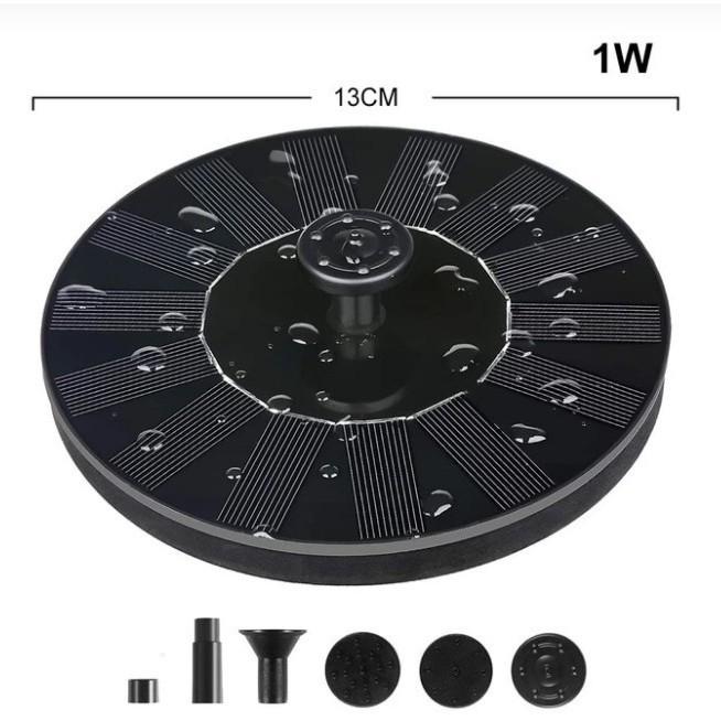 

Мини-сад Меркурий на солнечной батарее, плавающий водный фонтан и разбрызгиватель