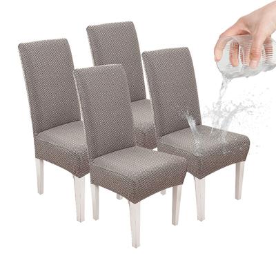 Capa de Cadeira Jacquard para Casa com Película de TPU 100% Impermeável Elástica Universal Lavável e Anti-Manchas