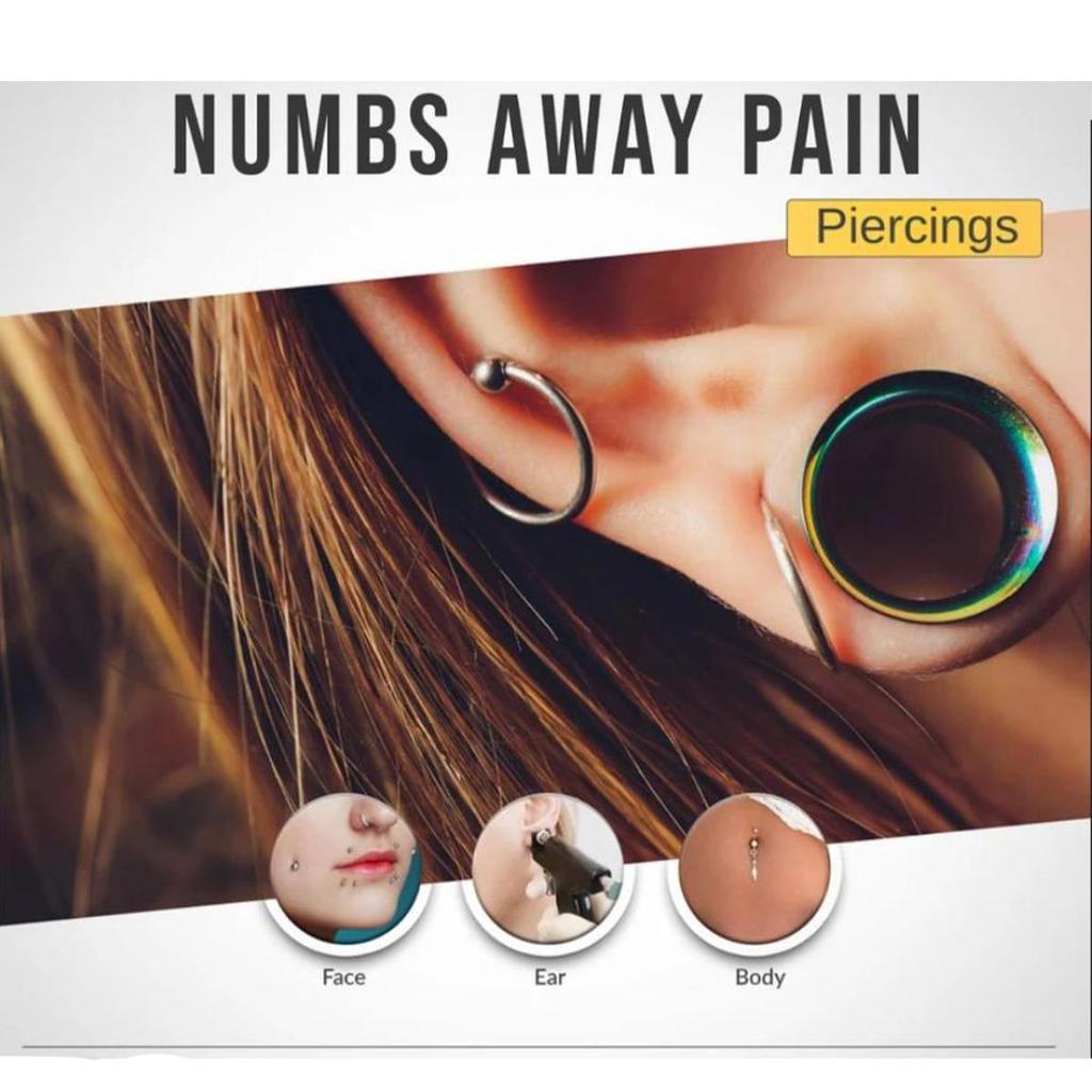 10g Tattoo Anesthetic Fast Skin Numbing gold40%T Cream Semi Permanent