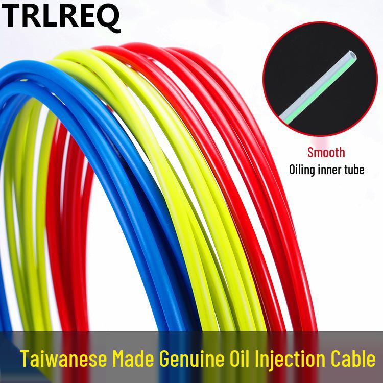 

TRLREQ Bicycle Shifting & Brake Cable Housing - Full Lubrication for Mountain & Road Bikes. 5mm Lubricated Brake Cable Housing белый