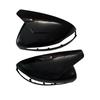 Glossy Black Mirror Cover Caps For Mercedes E GLC S C Class W205 W213 X253 W222 W238 ABS Car Exterior Accessories