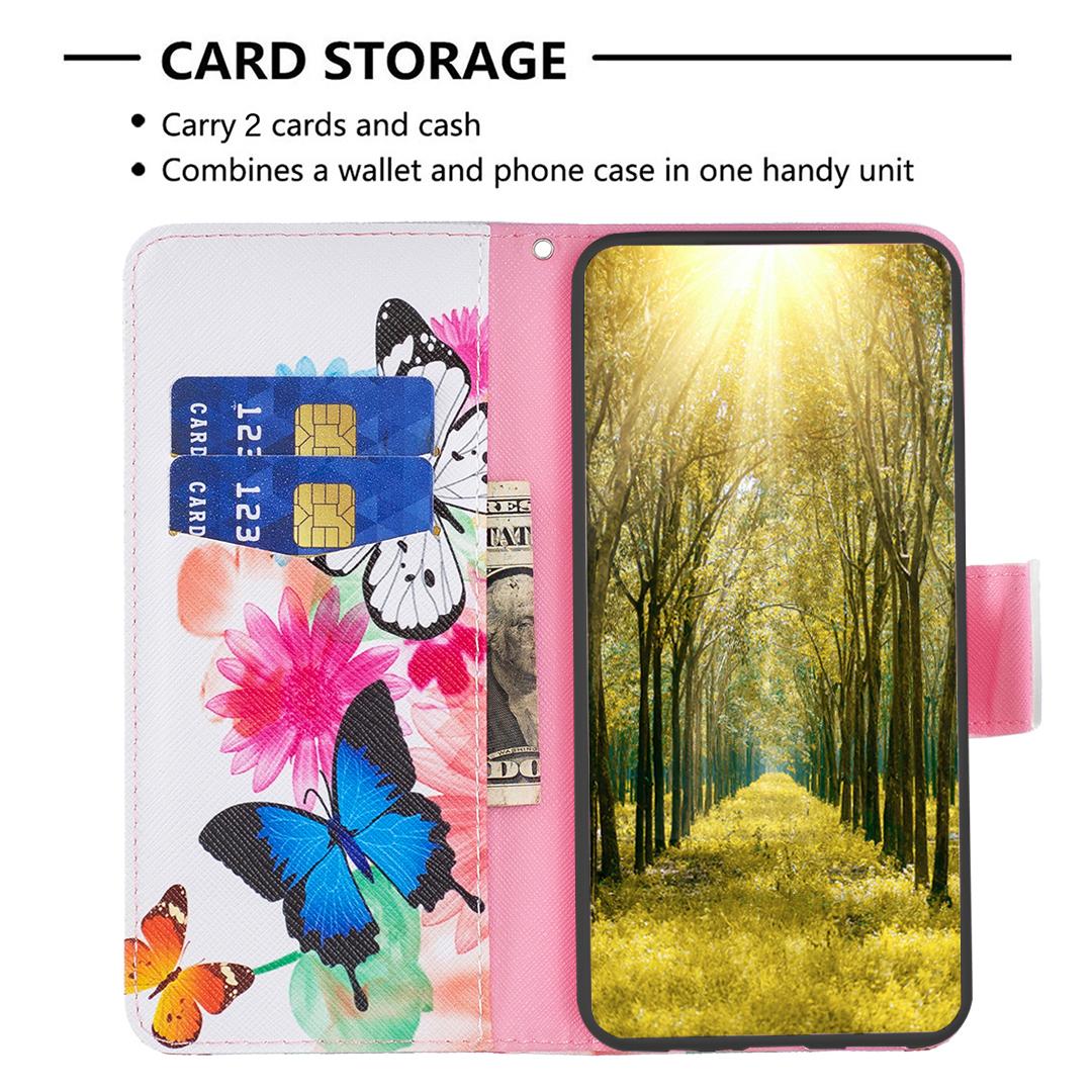 

For TECNO Spark Go 2023 4G/Pop 7 Pro 4G/Infinix Smart 7 4G Case Wallet Leather Pattern Phone Cover Plum Blossom