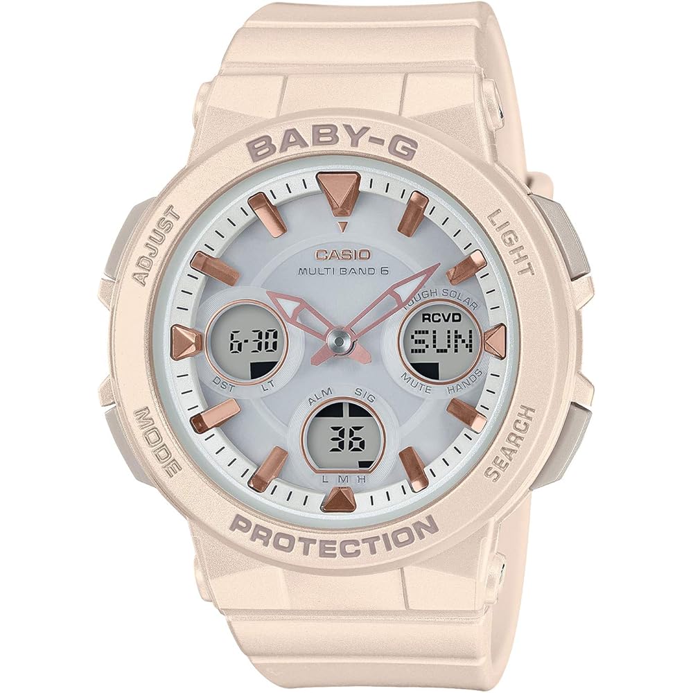 Casio Baby-G Solar Radio-Controlled Watch BGA-2510-4AJF Women s Beige