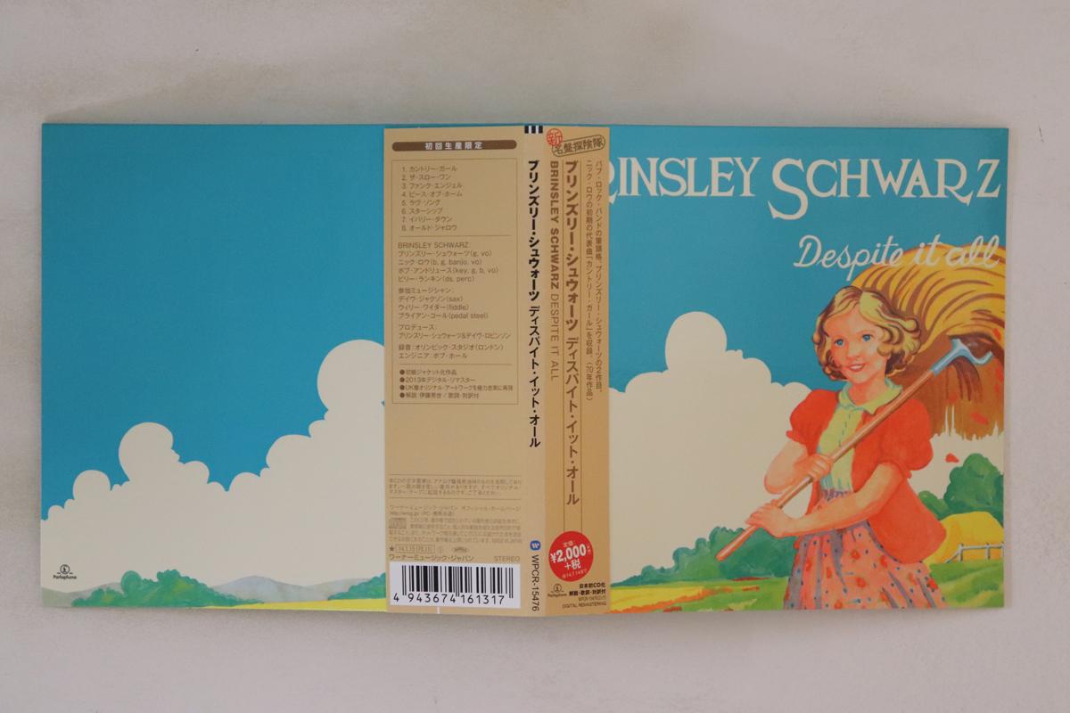 

CD BRINSLEY SCHWARZ - Несмотря ни на что WPCR15476 PARLOPHONE 2014 Япония Оби Рок Б/У