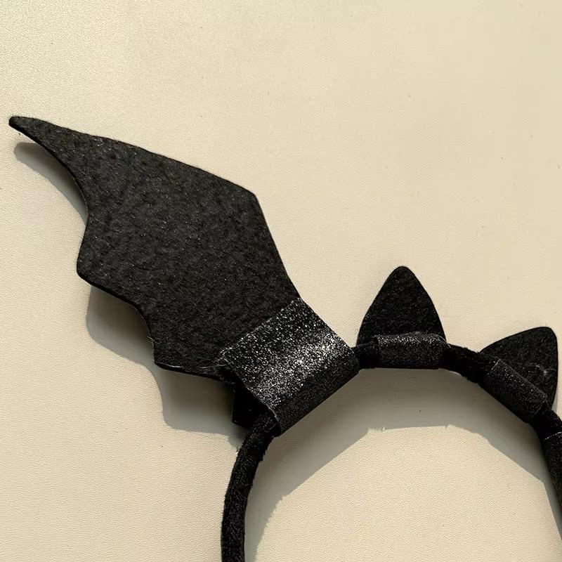 Halloween Bat Headband Fashion Funny Devil Bat Hair Band for Role-Playing Party Accessory