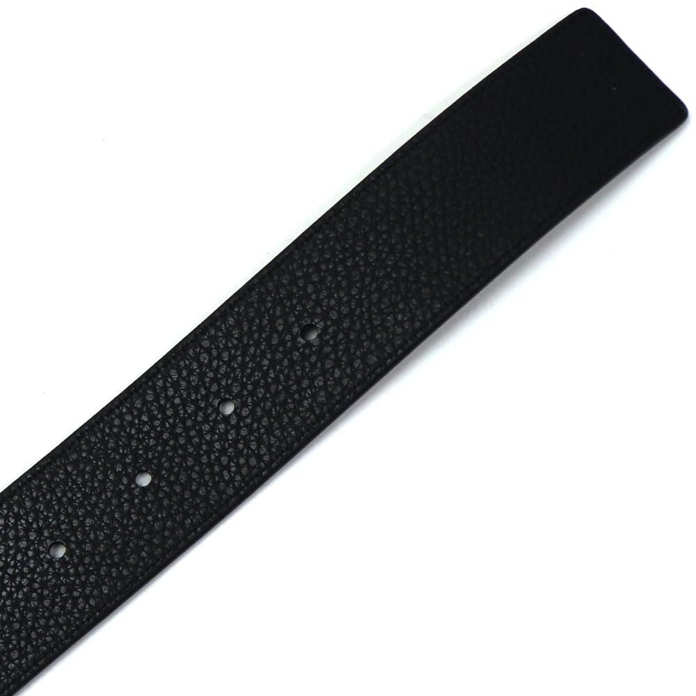 Black x Dark CQ013 QBLVW [Coach] Men's Belt, Reversible, Saddle, [Used]