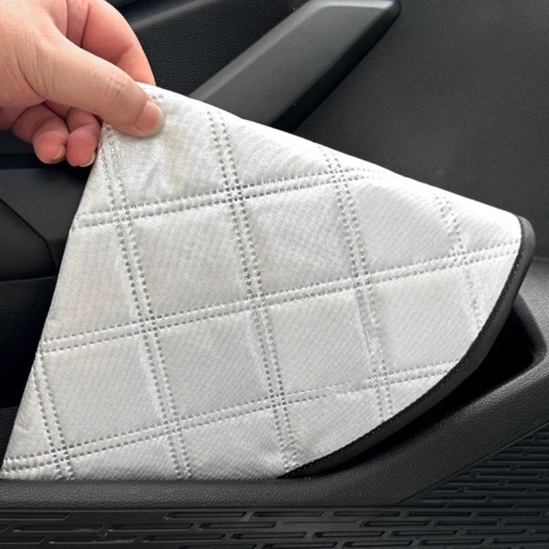 Car Steering Wheel Sun Shade Cover UV-Blocking Steering Sun Protection Cover 42CM Universal Sun Visor Protector Prevent Aging