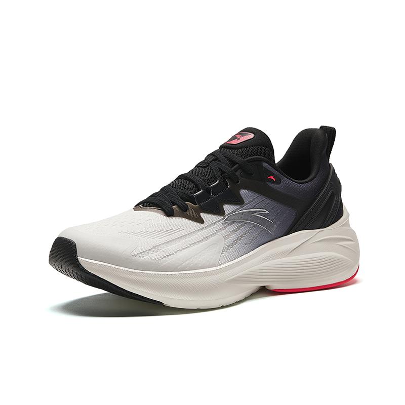 Anta Poison Sting 5 Casual Shock Absorbing Non-Slip Wear-Resistant Low-Top Running Shoes Men Running Shoes White Black 912415552-6