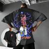 T-shirt Grafica Unisex Dragon Ball Majin Uomo Donna Manica Corta Stampa Anime Estate 2026 Y2k Streetwear Top Casual Oversize