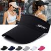 Summer Top Empty Quick Drying An-Ti Uv Sunhat Sun Protection Golf Baseball Cap Visors Sports Tennis Running Gym Sunscreen Visors