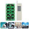 Portable 10 Channel DC12V Remote Switches Easy Installation Designs Portable Accessory for Lighting and Security System