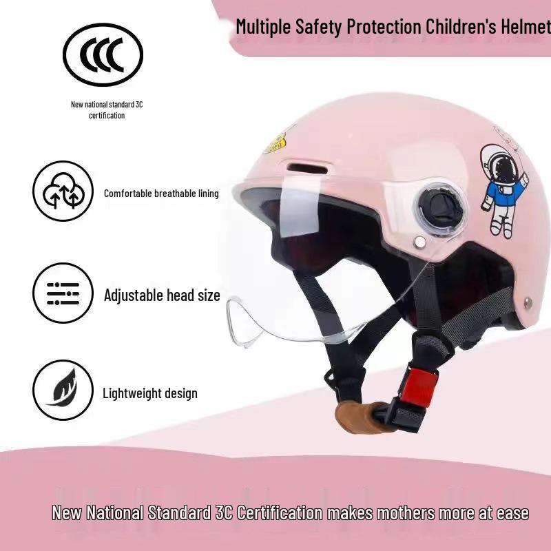 Kindersicherheitshelm 3C-Standard für Elektroroller - Universell passend für alle Jahreszeiten