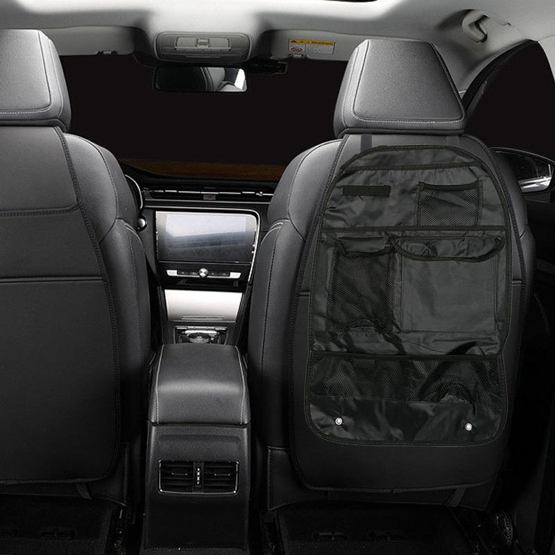 Back Seat Organizers for Car Waterproof Auto Back Seat Protector Travel Accessories Car Back Seat Organizer 7 Storage Pockets