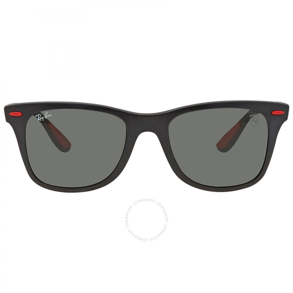 

Солнцезащитные очки унисекс Ray Ban Scuderia Ferrari Green Square RB4195M F60271 52
