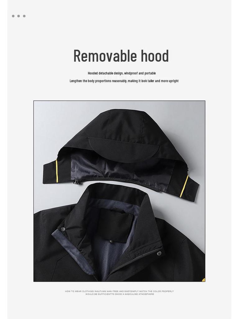 Unisex Waterproof & Windproof Softshell Jacket for Outdoors