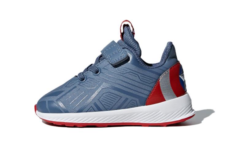 Adidas Rapida Run Avengers I Breathable Low top Toddler Shoes Blue Red Infant And Toddler AH2652 21