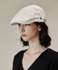 Bajal Va Square Belt Hunting Cap White