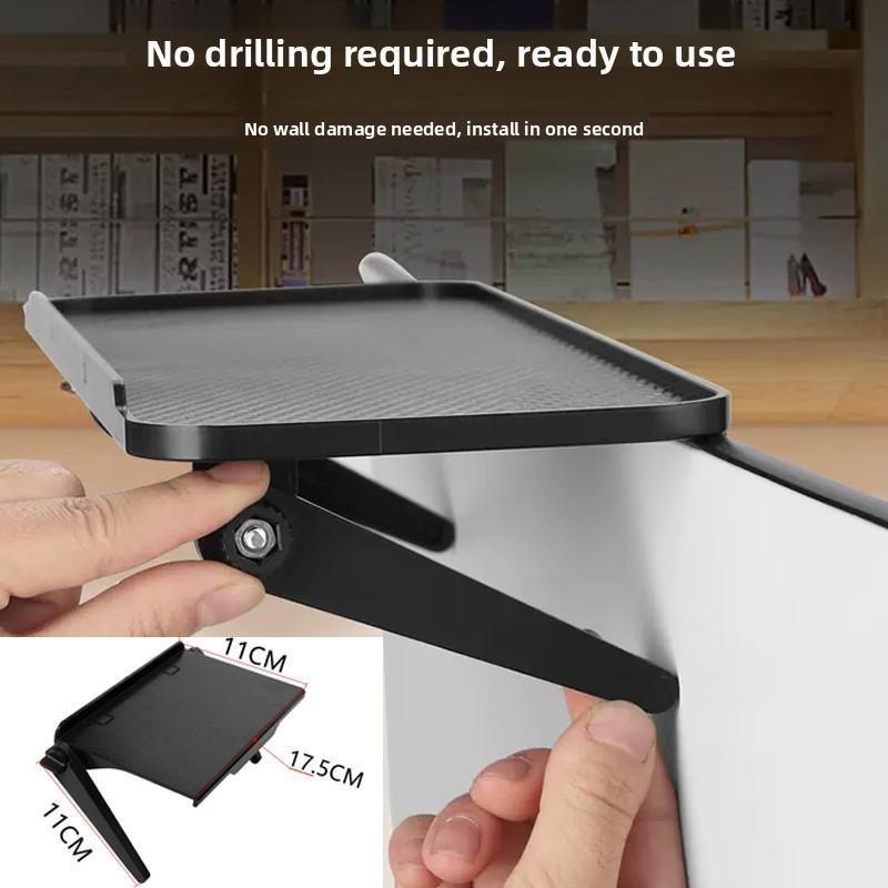 Wireless Router Storage Box TV Box Organizer Cable Management PVC Holder Living Room Solution TV Wall Mount Shelf