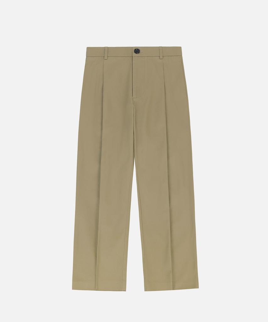 DRAW FIT Tapered Elastic Chino Pants [Beige]