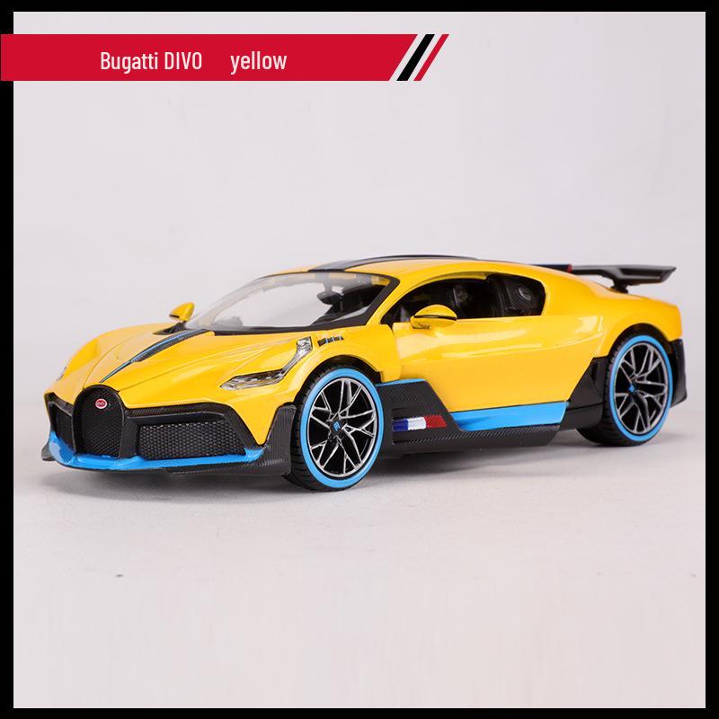 

Майсто 1:24 Модель автомобиля Bugatti Divo из литого металла - Украшение суперкара, Коллекционный подарок