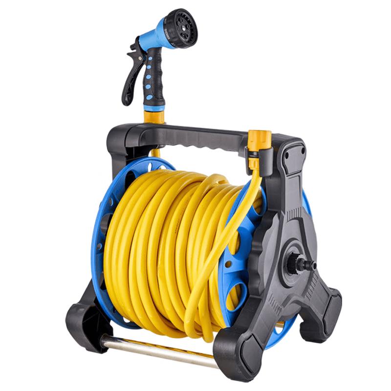 Mandele Portable Hose Reel Set with Spray Gun