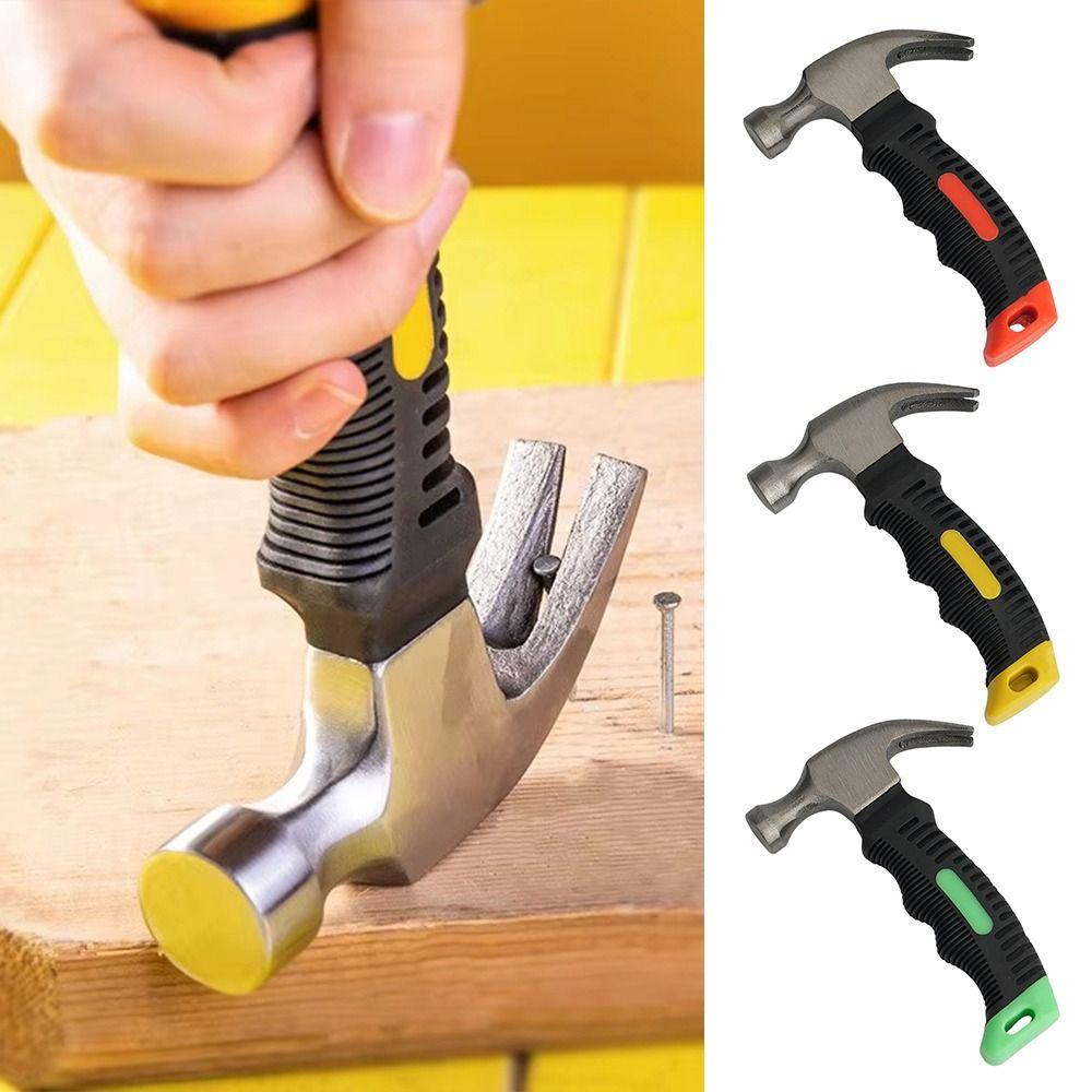 Lightweight Mini Stud Nail Tool Soft Grip Handle Ramshorn Hammer New Handy Hammer  Home Use