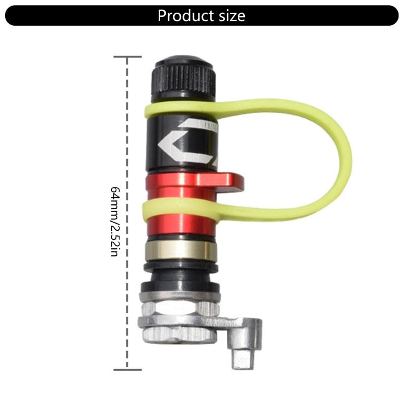 Fast Tire Pressure Release Valves Strong Strong strength Aluminum Tire Deflator Valves for Road Vehicles Sand Terrain