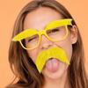 Halloween Costume Set Orange Knit Funny Cosplay Outfit for Adults
