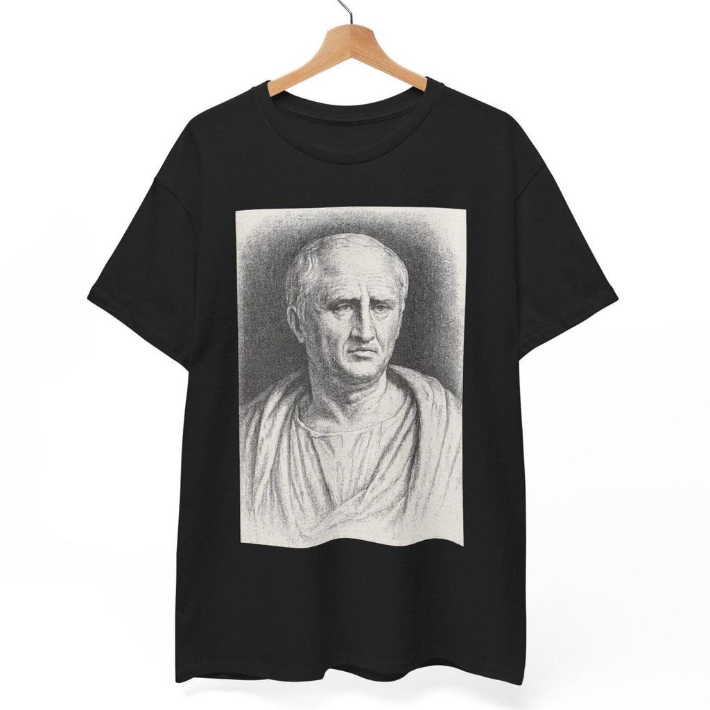 Cicero T-Shirt: Roman Orator Graphic Tee - Stoic Philosophy Gift