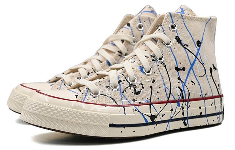 Chuck 70 Converse High 'Paint Splatter - Egret' 170802C