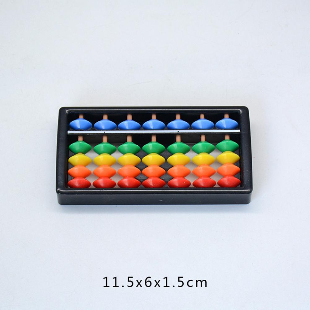 Kinder-Abakus Regenbogenperlen Arithmetik Zählwerkzeug Für Kinder Kindergartenkinder 7 9 11 13 15 17 Spalten Abakus