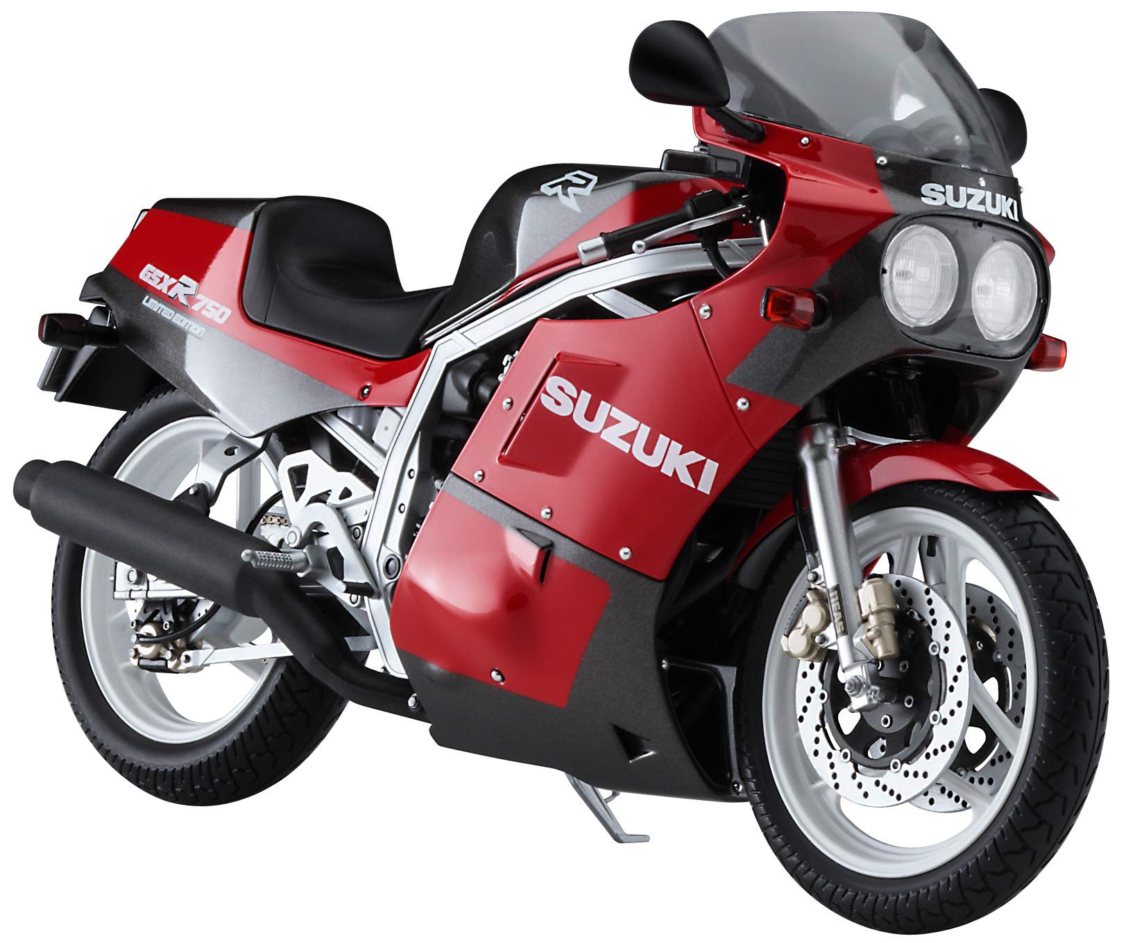 

Пластиковая модель Hasegawa Suzuki 21730 1/12 GSX-R750R белый