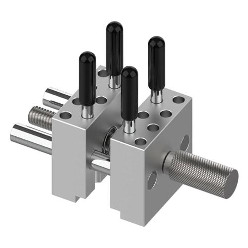 Mini Metal Vise, Plastic Model Clamp, Small Clamp, Fixture Tool, Desktop Vise, Mini Vise, High Precision, Multi-Function Clamp, Model Building Fixture