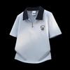 Izzue It Women's Summer Polo Cartoon Embroidered T-Shirt
