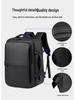 Men's Water-Resistant Business Travel Multifunctional Backpack