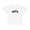 Vintage Biker Motorrad HD Unisex Schweres Baumwoll T-Shirt Oberteile Tee