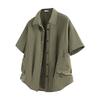 Izzueit Men's Cool-Touch Short-Sleeve Casual Shirt